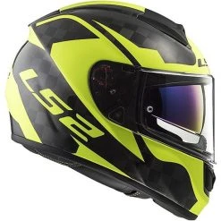 Carbon Integral Helmet Ls2 FF397 Vector C Shine Hi-V Yellow Fluo -LS2 Sales carbon integral helmet ls2 ff397 vector c shine hi v yellow fluo 44531