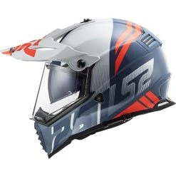 Cross Enduro Helmet Off Road Moto Ls2 MX436 PIONEER EVO Evolve White Cobalt -LS2 Sales cross enduro helmet off road moto ls2 mx436 pioneer evo evolve white cobalt 86358