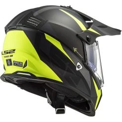 Cross Enduro Helmet Off Road Moto Ls2 MX436 PIONEER EVO Router Black Matt Yellow Fluo -LS2 Sales cross enduro helmet off road moto ls2 mx436 pioneer evo router black matt yellow fluo 86372