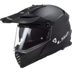 Cross Enduro Helmet Off Road Moto Ls2 MX436 PIONEER EVO Solid Matt Black