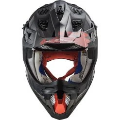 Cross Enduro Helmet Off Road Moto Ls2 MX470 SUBVERTER Troop Black Matt Red -LS2 Sales cross enduro helmet off road moto ls2 mx470 subverter troop black matt red 86302