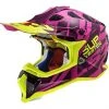 Cross Enduro Helmet Off Road Moto Ls2 MX470 SUBVERTER Troop Pink Matt Yellow Fluo -LS2 Sales cross enduro helmet off road moto ls2 mx470 subverter troop pink matt yellow fluo 86304