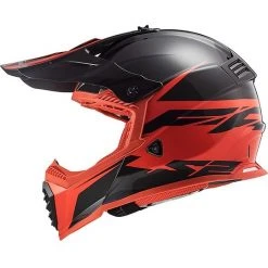 Cross Enduro Motorcycle Helmet Ls2 MX437 FAST EVO Roar Black Matte Red -LS2 Sales cross enduro motorcycle helmet ls2 mx437 fast evo roar black matte red 86415