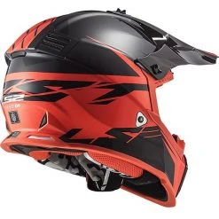 Cross Enduro Motorcycle Helmet Ls2 MX437 FAST EVO Roar Black Matte Red -LS2 Sales cross enduro motorcycle helmet ls2 mx437 fast evo roar black matte red 86418