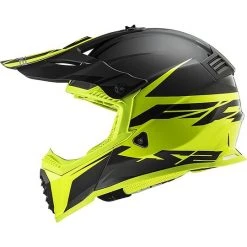 Cross Enduro Motorcycle Helmet Ls2 MX437 FAST EVO Roar Matte Black Yellow Fluo -LS2 Sales cross enduro motorcycle helmet ls2 mx437 fast evo roar matte black yellow fluo 86428