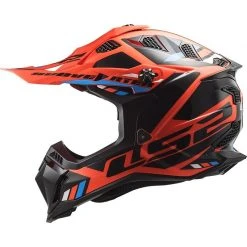 Cross Enduro Motorcycle Helmet Off Road Ls2 MX700 SUBVERTER EVO Stomp Orange Fluo Black -LS2 Sales cross enduro motorcycle helmet off road ls2 mx700 subverter evo stomp orange fluo black 135878