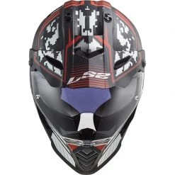 Cross Enduro Off Road Moto Helmet Ls2 MX436 PIONEER EVO Saturn Black Red Matt -LS2 Sales cross enduro off road moto helmet ls2 mx436 pioneer evo saturn black red matt 113181
