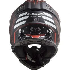 Cross Enduro Off Road Moto Helmet Ls2 MX436 PIONEER EVO Saturn Black Red Matt -LS2 Sales cross enduro off road moto helmet ls2 mx436 pioneer evo saturn black red matt 113186