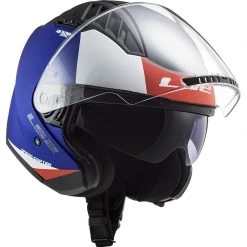 Double Visor Motorcycle Helmet Jet Ls2 OF600 Copter URBANE Blue Red -LS2 Sales double visor motorcycle helmet jet ls2 of600 copter urbane blue red 106862
