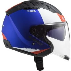Double Visor Motorcycle Helmet Jet Ls2 OF600 Copter URBANE Blue Red -LS2 Sales double visor motorcycle helmet jet ls2 of600 copter urbane blue red 106867