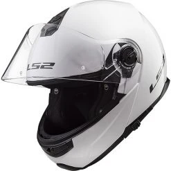 Dual Visor Modular Motorcycle Helmet LS2 FF325 Strobe Glossy White -LS2 Sales dual visor modular motorcycle helmet ls2 ff325 strobe glossy white 86195