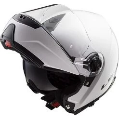 Dual Visor Modular Motorcycle Helmet LS2 FF325 Strobe Glossy White -LS2 Sales dual visor modular motorcycle helmet ls2 ff325 strobe glossy white 86199