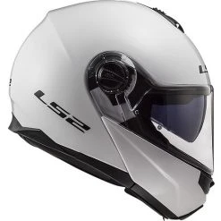 Dual Visor Modular Motorcycle Helmet LS2 FF325 Strobe Glossy White -LS2 Sales dual visor modular motorcycle helmet ls2 ff325 strobe glossy white 86207