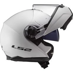 Dual Visor Modular Motorcycle Helmet LS2 FF325 Strobe Glossy White -LS2 Sales dual visor modular motorcycle helmet ls2 ff325 strobe glossy white 86211