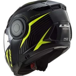 Dual Visor Motorcycle Modular Helmet Ls2 FF902 SCOPE Skid Black Yellow Fluo -LS2 Sales dual visor motorcycle modular helmet ls2 ff902 scope skid black yellow fluo 138767