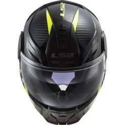Dual Visor Motorcycle Modular Helmet Ls2 FF902 SCOPE Skid Black Yellow Fluo -LS2 Sales dual visor motorcycle modular helmet ls2 ff902 scope skid black yellow fluo 138771