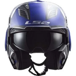 Flip-up Modular Helmet Ls2 FF900 VALIANT 2 Blue Yamaha Matt -LS2 Sales flip up modular helmet ls2 ff900 valiant 2 blue yamaha matt 127241