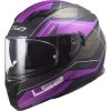 Full Face Motorcycle Helmet Double Visor Ls2 FF320 Stream Evo MERCURY Matt Purple Titanium -LS2 Sales full face motorcycle helmet double visor ls2 ff320 stream evo mercury matt purple titanium 106723