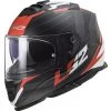 Full Face Motorcycle Helmet Double Visor Ls2 FF800 STORM Nerve Black Matt Red -LS2 Sales full face motorcycle helmet double visor ls2 ff800 storm nerve black matt red 85562