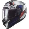Full Face Motorcycle Helmet In Carbon Ls2 FF327 CHALLENGER C Alloy White Blue Red -LS2 Sales full face motorcycle helmet in carbon ls2 ff327 challenger c alloy white blue red 135335