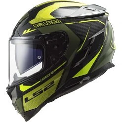 Full Face Motorcycle Helmet In Carbon Ls2 FF327 CHALLENGER C Thorn Military Green -LS2 Sales full face motorcycle helmet in carbon ls2 ff327 challenger c thorn military green 135371
