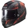 Full Face Motorcycle Helmet In HPFC Ls2 FF397 VECTOR EVO Swipe Black Red Matt -LS2 Sales full face motorcycle helmet in hpfc ls2 ff397 vector evo swipe black red matt 85477
