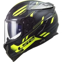 Full Face Motorcycle Helmet In HPFC Touring Ls2 FF327 CHALLENGER Spin Matt Black Fluo Yellow -LS2 Sales full face motorcycle helmet in hpfc touring ls2 ff327 challenger spin matt black fluo yellow 135376