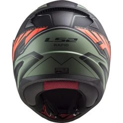 Full Face Motorcycle Helmet Ls2 FF353 Rapid GALE Black Red Green Opaque -LS2 Sales full face motorcycle helmet ls2 ff353 rapid gale black red green opaque 106748
