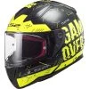 Full Face Motorcycle Helmet Ls2 FF353 RAPID Player Yellow Fluo Black -LS2 Sales full face motorcycle helmet ls2 ff353 rapid player yellow fluo black 135479
