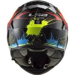 Full Face Motorcycle Helmet Ls2 FF800 STORM Drop Black Yellow Red -LS2 Sales full face motorcycle helmet ls2 ff800 storm drop black yellow red 135436
