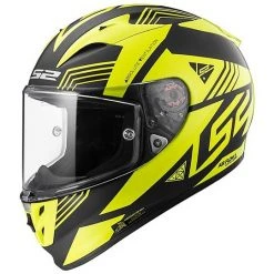 Helmet Moto Integral Carbon LS2 FF323 R Arrow Ages Matt Black Neon Yellow Hv