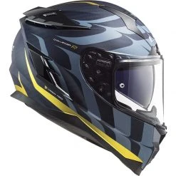 Integral Motorcycle Helmet In Carbon Ls2 FF327 CHALLENGER C Flames Blue Carbon Gold -LS2 Sales integral motorcycle helmet in carbon ls2 ff327 challenger c flames blue carbon gold 128342