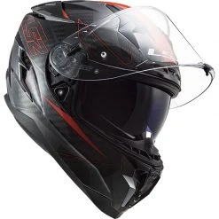 Integral Motorcycle Helmet In Carbon Ls2 FF327 CHALLENGER C Fold Red -LS2 Sales integral motorcycle helmet in carbon ls2 ff327 challenger c fold red 128327