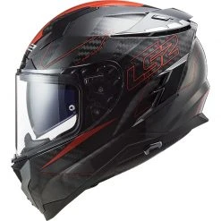 Integral Motorcycle Helmet In Carbon Ls2 FF327 CHALLENGER C Fold Red -LS2 Sales integral motorcycle helmet in carbon ls2 ff327 challenger c fold red 128328
