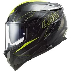 Integral Motorcycle Helmet In Carbon Ls2 FF327 CHALLENGER C Fold Yellow Fluo -LS2 Sales integral motorcycle helmet in carbon ls2 ff327 challenger c fold yellow fluo 107115