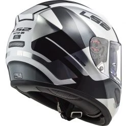 Integral Motorcycle Helmet In Ls2 Fiber FF397 VECTOR Evo Automat Matt Titanium White -LS2 Sales integral motorcycle helmet in ls2 fiber ff397 vector evo automat matt titanium white 107135