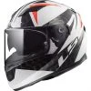 Integral Motorcycle Helmet LS2 FF320 Stream Evo COMMANDER White Black Red -LS2 Sales integral motorcycle helmet ls2 ff320 stream evo commander white black red 44654