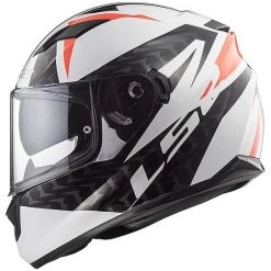 Integral Motorcycle Helmet LS2 FF320 Stream Evo COMMANDER White Black Red -LS2 Sales integral motorcycle helmet ls2 ff320 stream evo commander white black red 44655