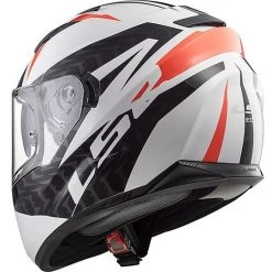 Integral Motorcycle Helmet LS2 FF320 Stream Evo COMMANDER White Black Red -LS2 Sales integral motorcycle helmet ls2 ff320 stream evo commander white black red 44656