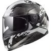 Integral Motorcycle Helmet LS2 FF320 Stream Evo HYPE White Black Titanium -LS2 Sales integral motorcycle helmet ls2 ff320 stream evo hype white black titanium 44640