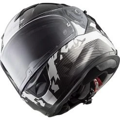 Integral Motorcycle Helmet LS2 FF320 Stream Evo HYPE White Black Titanium -LS2 Sales integral motorcycle helmet ls2 ff320 stream evo hype white black titanium 44642