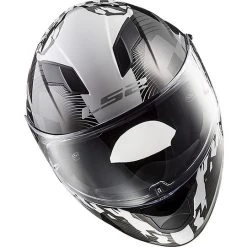 Integral Motorcycle Helmet LS2 FF320 Stream Evo HYPE White Black Titanium -LS2 Sales integral motorcycle helmet ls2 ff320 stream evo hype white black titanium 44643