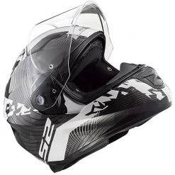 Integral Motorcycle Helmet LS2 FF320 Stream Evo HYPE White Black Titanium -LS2 Sales integral motorcycle helmet ls2 ff320 stream evo hype white black titanium 44644
