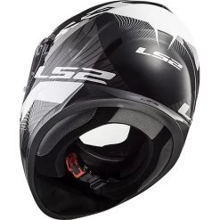 Integral Motorcycle Helmet LS2 FF320 Stream Evo HYPE White Black Titanium -LS2 Sales integral motorcycle helmet ls2 ff320 stream evo hype white black titanium 44646