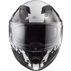 Integral Motorcycle Helmet LS2 FF320 Stream Evo HYPE White Black Titanium -LS2 Sales integral motorcycle helmet ls2 ff320 stream evo hype white black titanium 44653