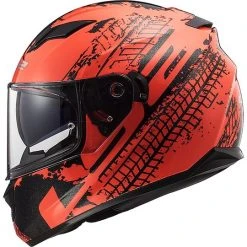 Integral Motorcycle Helmet LS2 FF320 STREAM EVO Orange Fluo Orange Lava -LS2 Sales integral motorcycle helmet ls2 ff320 stream evo orange fluo orange lava 66800