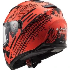 Integral Motorcycle Helmet LS2 FF320 STREAM EVO Orange Fluo Orange Lava -LS2 Sales integral motorcycle helmet ls2 ff320 stream evo orange fluo orange lava 66801
