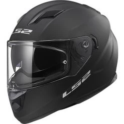 Integral Motorcycle Helmet LS2 FF320 STREAM EVO Solid Matt Black