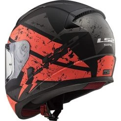 Integral Motorcycle Helmet Ls2 FF353 Rapid Deadbolt Black Opaque Orange -LS2 Sales integral motorcycle helmet ls2 ff353 rapid deadbolt black opaque orange 44740