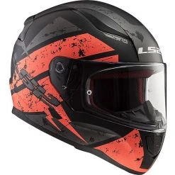 Integral Motorcycle Helmet Ls2 FF353 Rapid Deadbolt Black Opaque Orange -LS2 Sales integral motorcycle helmet ls2 ff353 rapid deadbolt black opaque orange 44743